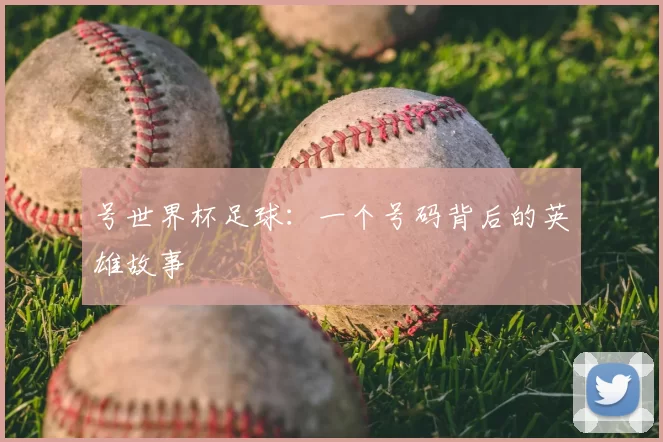 号世界杯足球：一个号码背后的英雄故事