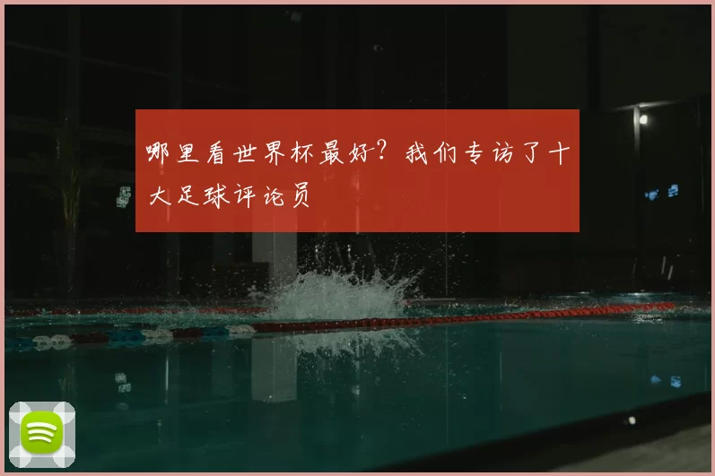 哪里看世界杯最好？我们专访了十大足球评论员