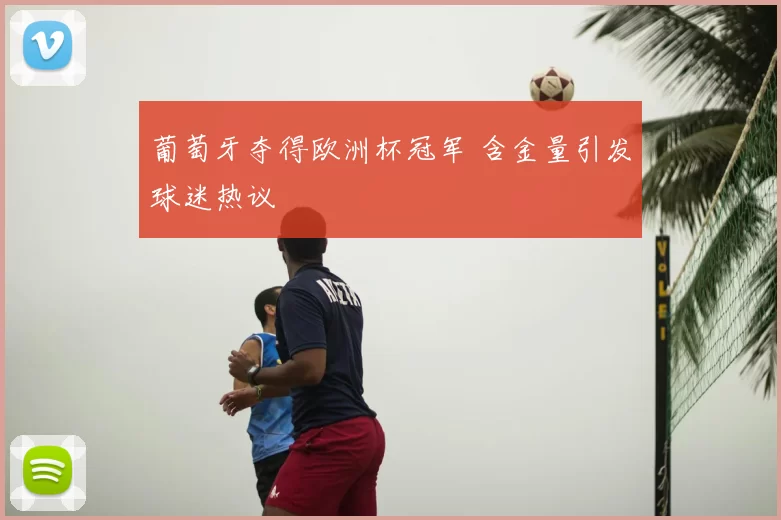 葡萄牙夺得欧洲杯冠军 含金量引发球迷热议